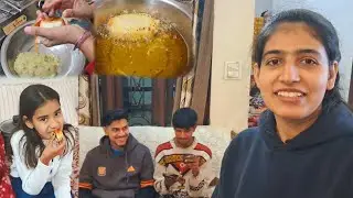 Ghar Mein bne potato bites to Mehmano Ki lagi line😄 | The Priya Vlogs 