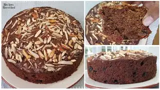 Fruit cake recipe | Gluten free healthy fruit cake recipe | Sugar free recipe | Ragi oats cake