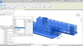 Structural Detailing: Export the Detailed Design Model from Revit to Advance Steel (2 of 3)