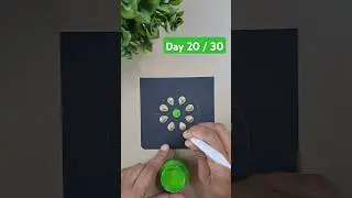 Dot Mandala - Dot Art - (20) - 2024 - ATM Creations  #shorts #shortsvideo #shortsfeed