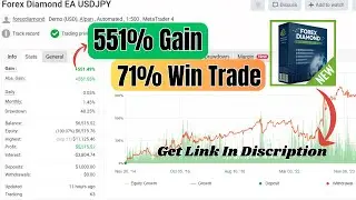 Forex Diamond EA 2025 💹 Premium Forex Bot for Consistent Growth | No DLL