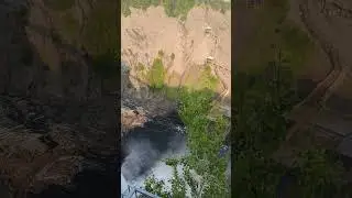Montmorency waterfall Quebec City#quebeccity #montmorencyfalls