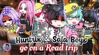 HUNTRIX и SAJA Boys отправляются в автомобильное путешествие | KPOP Охотники на демонов | GLMM / ...