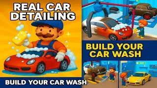 Real Car Detailing 🚗 | Satisfying Car Wash, Wax & Polish Gameplay (Android)