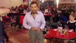 Los maestros de baile y su rutina El borrego Gerardo rubio y El chivo salón los Ángeles 28/  12/2025