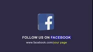 Follow us on Facebook animation