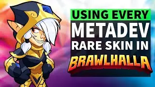 Playing *ALL* Metadev Skins in Brawlhalla &bull; 1v1 Diamond Gameplay