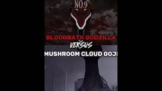 Bloodbath Godzilla #vs Mushroom Cloud Godzilla #horror #godzilla #whoisstronger #vsedit #foryou