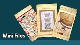 Mini Files from a Manilla Folder