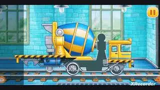 cartoon and jcb 5cx fully loading sand hot Somalia rx60 tractor