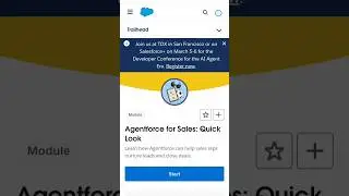Agentforce for sales:Quicklook    Discover Agentforce for sales #salesforce #trailhead #agentforce