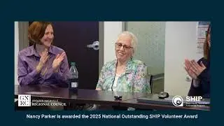 Nancy Parker wins 2025 National SHIP Volunteer Award