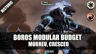 DECK BARATINHO COM MEC&Acirc;NICA DAS ANTIGAS - Budget Boros Modular - MTG Arena Historic MKM