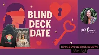 Minimalist Beauty Meets the Moon:Is it Love?|Blind Deck Date #deckpairings #theblackfeatherintuitive