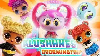 LOL Surprise Dolls and Alushhhes Doorminator Unboxing with Distroller World NeoNate Baby Lloyd!