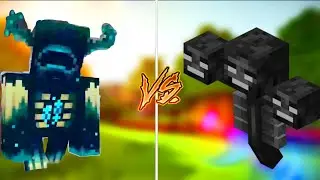The Ultimate Battle Warden vs Wither Epic Fight 🔥