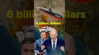 Spain and Germany are fighting for Indian submarine deal #shorts #worldnews #latestnews #studyiq #gk