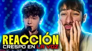 REACCION a CRESPO de OT 2025 en LA VOZ ANTENA 3 !!