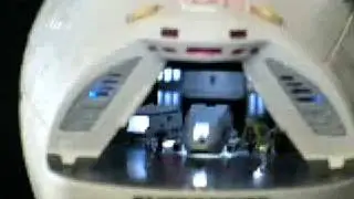 Shuttle bay of 1/350 scale USS ENTERPRISE Refit built by us here at TrekModeler.com