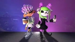 Splatoon 3 Idols | Meet Kaleb & Keiko (SFM Poster) [CONCEPT]