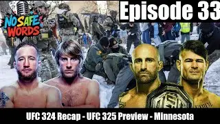 Ep. 33 | UFC 324 Recap & UFC 325 Preview + Minnesota Tragedy Discussion
