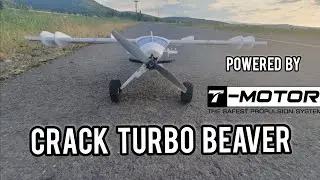 The strangest looking RC airplane - Crack Turbo Beaver maiden flight