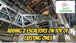 Adding 2 Escalators on top of Existing Ones