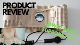 SPINEMATE - LOWER BACK SUPPORT BELT Product Review!!!
