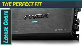 DB Drive WDX3KG2 3000 Watt Monoblock Amplifier - Unleash Your Car's Audio Potential