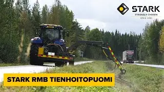 Tienvarsien niitto STARK RMB tienhoitopuomilla