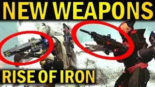 Destiny Rise of Iron: NEW WEAPONS! | Exotic Khvostov, New Foundry, Year 2 Gjallarhorn & MORE!