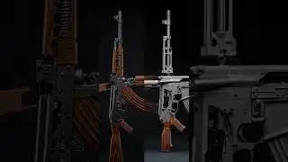 AK-47 vs AR-15 Which One Actually Wins #shorts #weapons #comparison