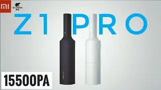 XIAOMI MIJIA SHUNZAO Z1 Pro. Портативный Ручной пылесос 15500 Pa