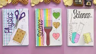⭐️3 Aesthetic Frontpage Designs for School Projects- Easy Cover page Drawing🌼Try Today 