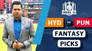 WARNER captains my FANTASY XI today | Real11 Fantasy Picks | Hyderabad vs Punjab