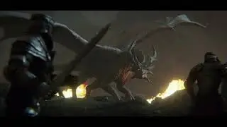 Hellfire Dragon | Short 3D Animation #dragon #3d
