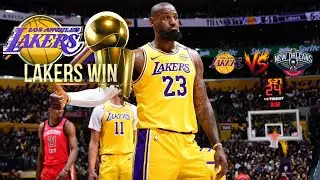 LeBron, Doncic Lead Lakers Past Pelicans for 111&ndash;103 Win