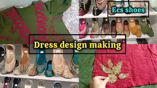 Winter Dress making | Dress design ideas | Ecs shoes winter collection