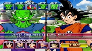 NAMEKIANS VS SAIYANS (COM VS COM) - Dragon Ball Z Budokai Tenkaichi 3