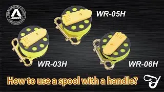 【 Scuba-Aquatec Diving Gear Guide】How to Use a Scuba Spool with Handle?
