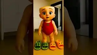 Who Picks the Right Slippers Becomes a Superhero! 🦸&zwj;♂️😱 | No Yes Challenge #shortvideo