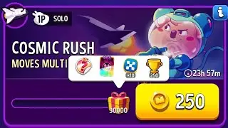 cosmic rush moves multiplier blow em up solo challenge | match masters