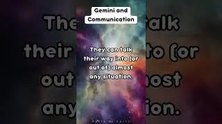 Gemini and Communication #geminifacts