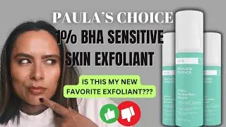 Paula's Choice 1% BHA Sensitive Skin Exfoliant Review | Nadia Vega