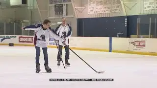 Watch: News On 6 Team Hits The Ice With The Tulsa Oilers