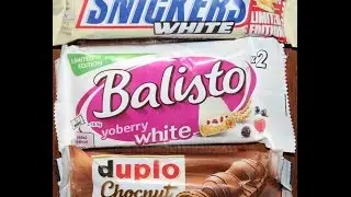 Snickers White, Balisto YoBerry White & Duplo Chocnut Review