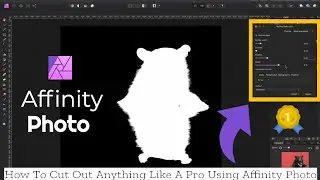 Как идеально вырезать любой предмет, используя Affinity Phot...