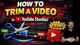 How to Trim a Video in Youtube Studio