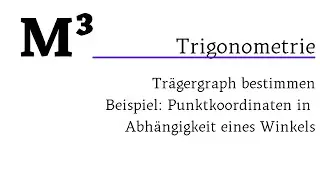 Trigonometrische Funktionen - Tr&auml;gergraph bestimmen