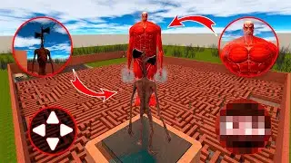 STRONGEST MONSTER? SIREN HEAD VS GIANT TITAN Garry's Mod